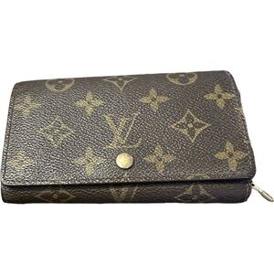 Louis Vuitton Monogram Porte Monnaie Tresor Wallet